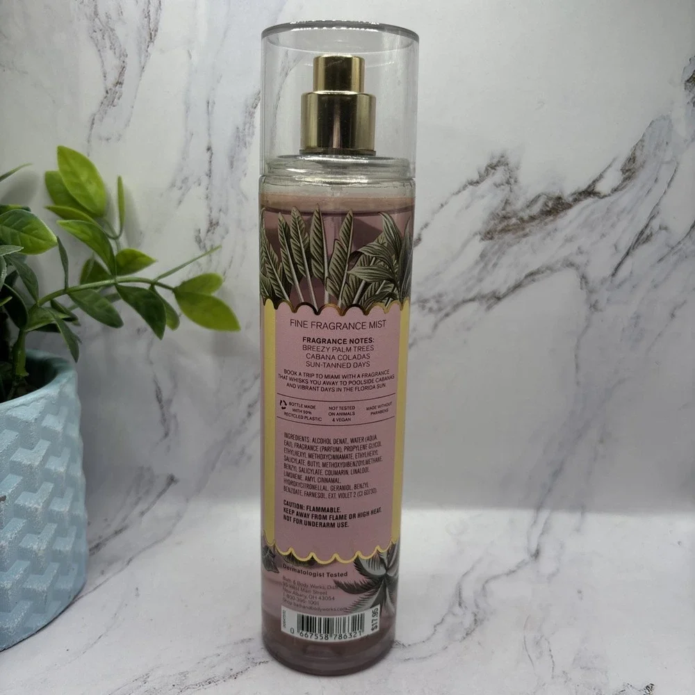Bath‎ & Body Works Meet Me In Miami Fine Mist Spray 8oz New Discontinued